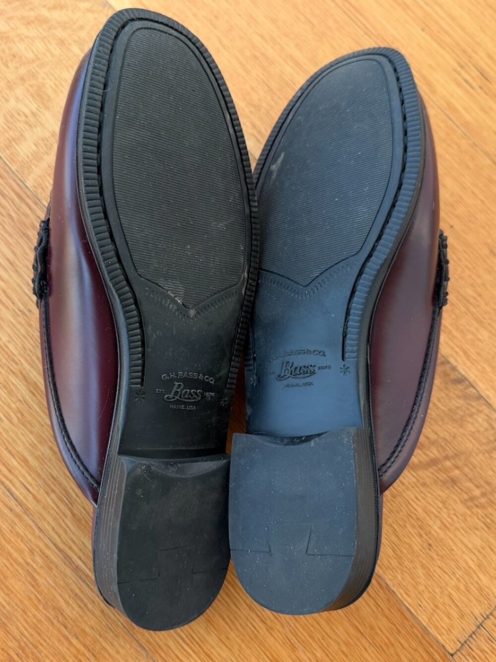 Gh Bass Wynn Easy Penny Loafer Mules (6, WINE) - Picture 4 of 10